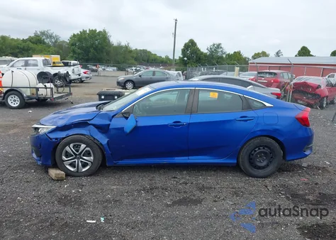 2017 Honda Civic Lx из США, поврежденный, VIN 19XFC2F56HE210170